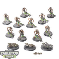 Necrons - 10 x Necron Warriors - bemalt