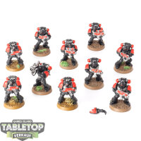 Space Marines - 10 x Tactical Squad klassisch - bemalt