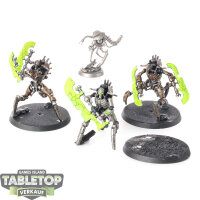 Necrons - 3x Skorpekh Destroyers - bemalt