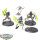 Necrons - 3x Skorpekh Destroyers - bemalt
