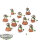 Necrons - 10x Necron Warriors - klassisch - teilweise bemalt