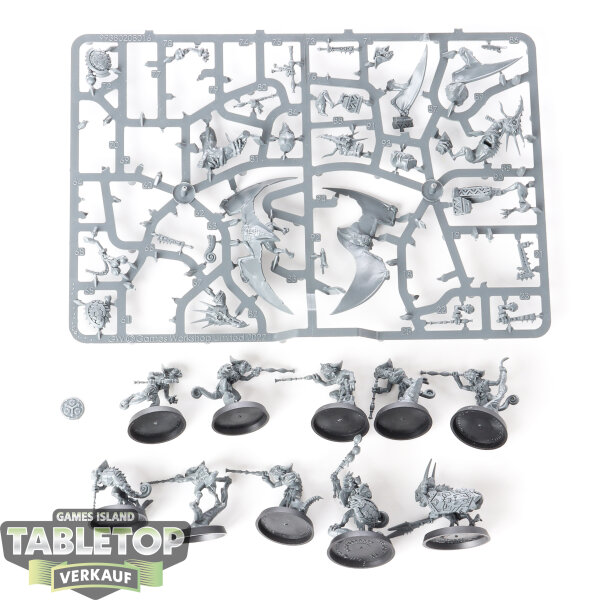 Seraphon - 13x Hunters of Huanchi - teilweise gebaut