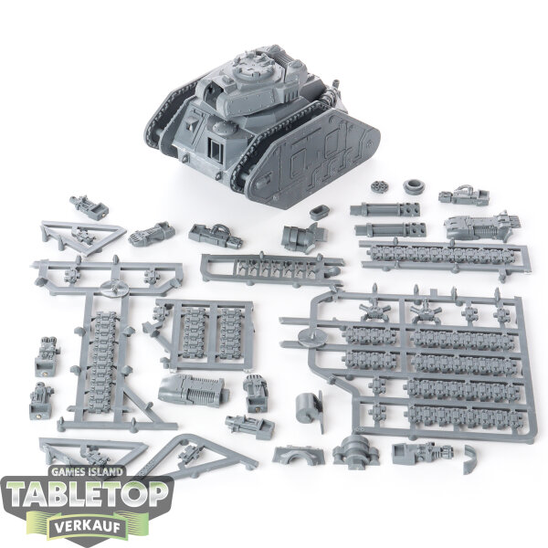 Astra Militarum - Leman Russ Battle Tank - teilweise gebaut