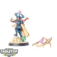 Idoneth Deepkin - Isharann Tidecaster - bemalt