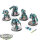 Chaos Space Marines - 5 Chaos Terminator Squad - bemalt