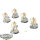 Necrons - 5 Immortals - teilweise bemalt