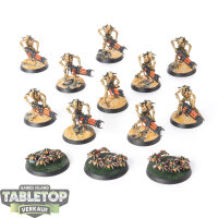 Necrons - 10 Necron Warriors - bemalt