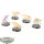 Space Wolves - 5 x Fenrisian Wolves - bemalt