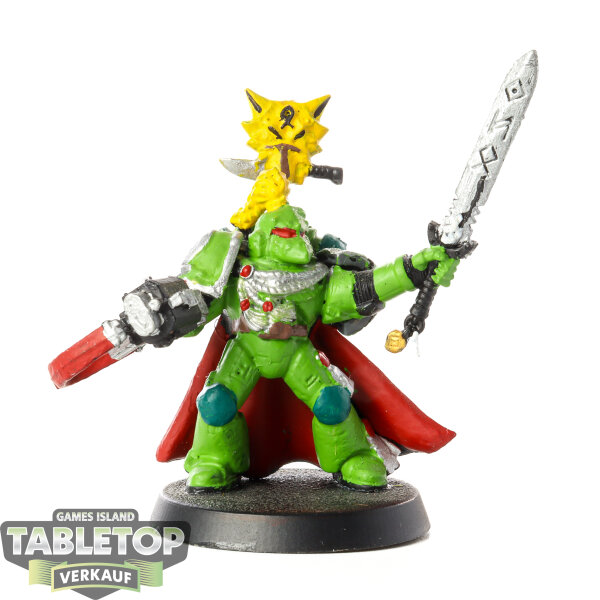 Space Wolves - Captain klassisch - bemalt