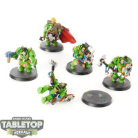 Space Wolves - 5 x Wolf Guard Terminators klassisch - bemalt