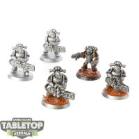 Horus Heresy - 5x MKIII Volkite Squad - teilweise bemalt