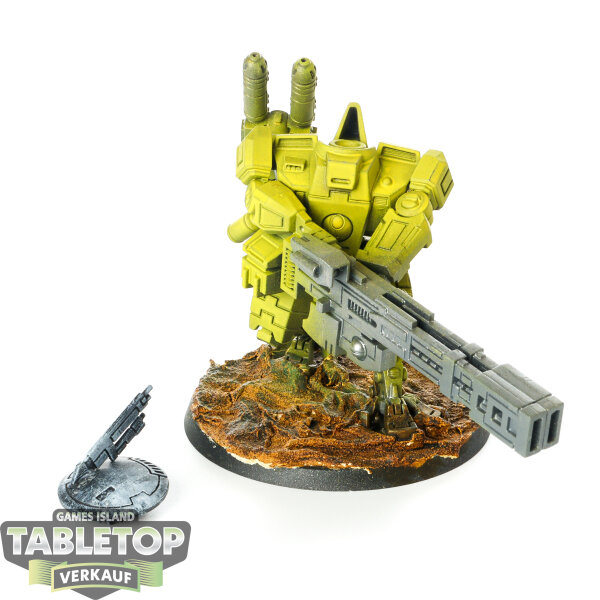 Tau Empire - XV88 Broadside Battlesuit - teilweise bemalt