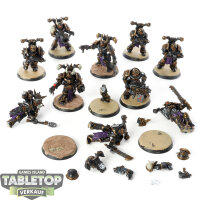 Chaos Space Marines - 10 x Legionaries - bemalt