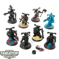 Chaos Space Marines - 8 x Legionaries - teilweise bemalt