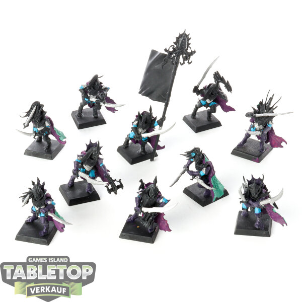Cities of Sigmar - 10 x Black Ark Corsairs - teilweise bemalt