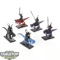 Cities of Sigmar - 5 x Drakespawn Knights - teilweise bemalt