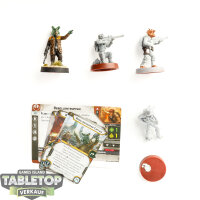 Rebellen - 4 Rebellentruppen (Upgrade) - teilweise bemalt