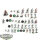 Miniaturen - 38 Cult of the Burning Man Miniaturen - teilweise bemalt