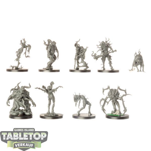 Miniaturen - 9 Twisted Horrors - unbemalt