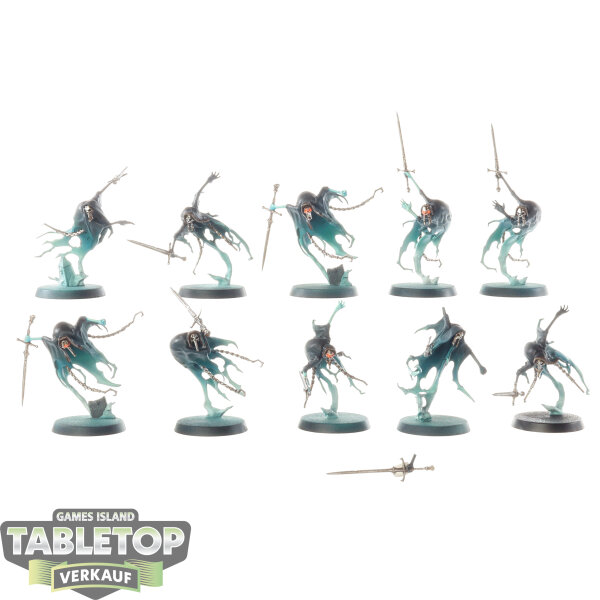Nighthaunt - 10 Bladegheist Revenants - bemalt
