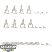 Runewars - 8 Spearmen - teilweise gebaut