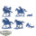 Runewars - 4 Oathsworn Cavalry - grundiert