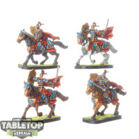 Runewars - 4 Oathsworn Cavalry - bemalt