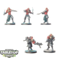 Infinity - 5 Daturazi Witch Soldiers - bemalt