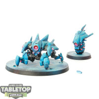 Infinity - 2 Armbots: Peacemaker and Auxbot - bemalt