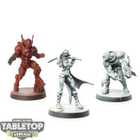 Infinity - 3 Nomads Action Pack - grundiert