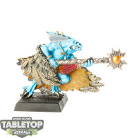 Lizardmen - Skink Priest with Feathered Cloak - teilweise...