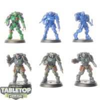 Space Marines - 6 Reiver Squad - teilweise bemalt