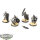 Necrons - 4 Lychguard - teilweise bemalt