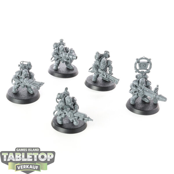 Kharadron Overlords - 5 Grundstok Thunderers - unbemalt