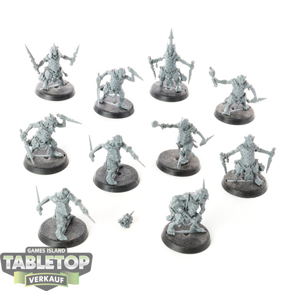 Orruk Warclans - 10 Hobgrot Slittaz - unbemalt