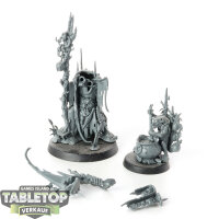 Orruk Warclans - Swampcalla Shaman with Pot-grot - unbemalt
