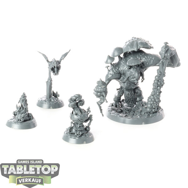 Gloomspite Gitz - Mollogs Mob - unbemalt