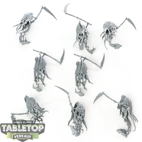 Nighthaunt - 8 Grimghast Reapers - unbemalt