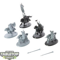 Chaos Space Marines - 5 Chaos Knights - teilweise bemalt
