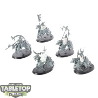 Soulblight Gravelords - 5 Black Knights - unbemalt