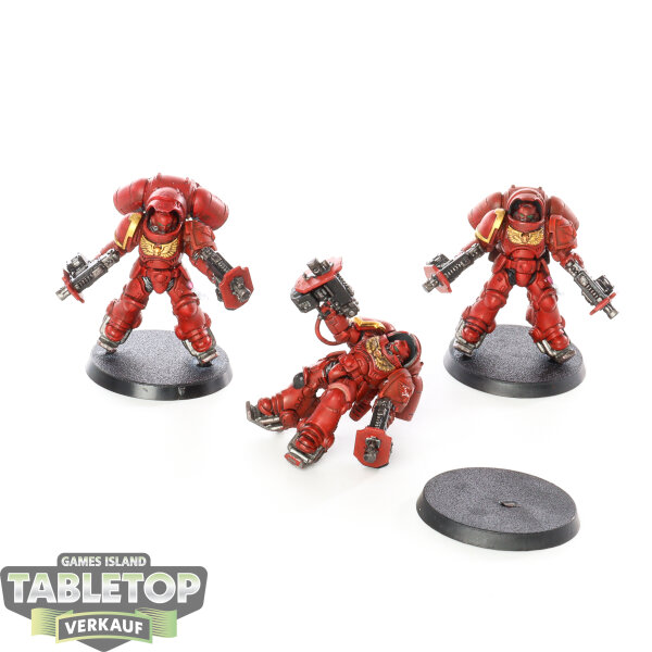Blood Angels - 3 Inceptor Squad - bemalt
