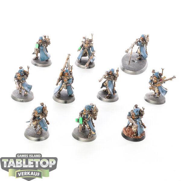 Adeptus Mechanicus - 10 Skitarii Rangers - bemalt