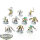 Orks - 10 Ork Beast Snagga Boyz - teilweise bemalt