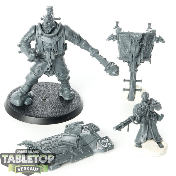 Cities of Sigmar - Fusil-Major on Ogor Warhulk - unbemalt