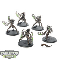 Necrons - 5 Skorpekh Destroyers - bemalt