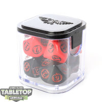 Blood Angels - 8 Wound Trackers - Red and Black - Sonstiges
