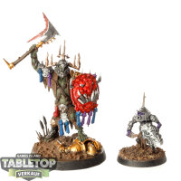 Orruk Warclans - Killaboss with Stab-grot - bemalt