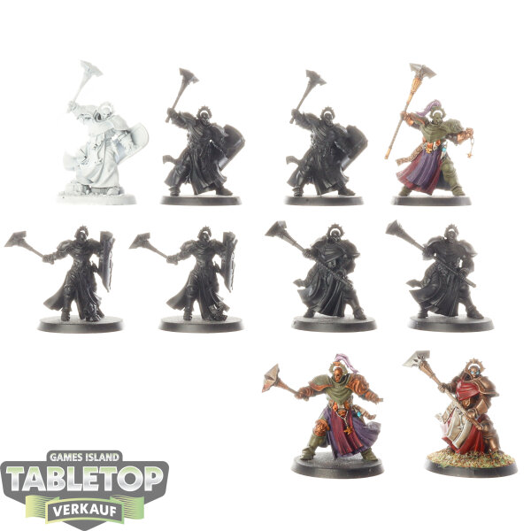 Stormcast Eternals - 10x Sequitors - teilweise bemalt