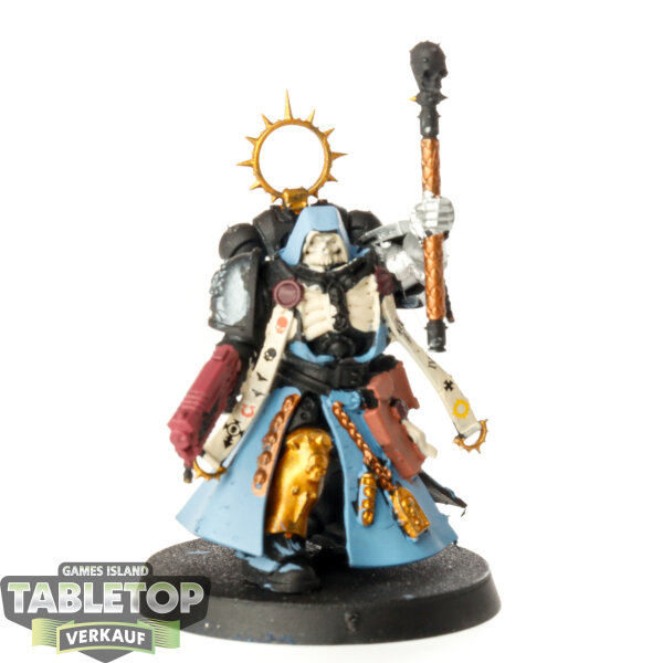 Space Marines - Chaplain - teilweise bemalt