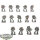 Dark Angels - 14x Tactical Squad - bemalt